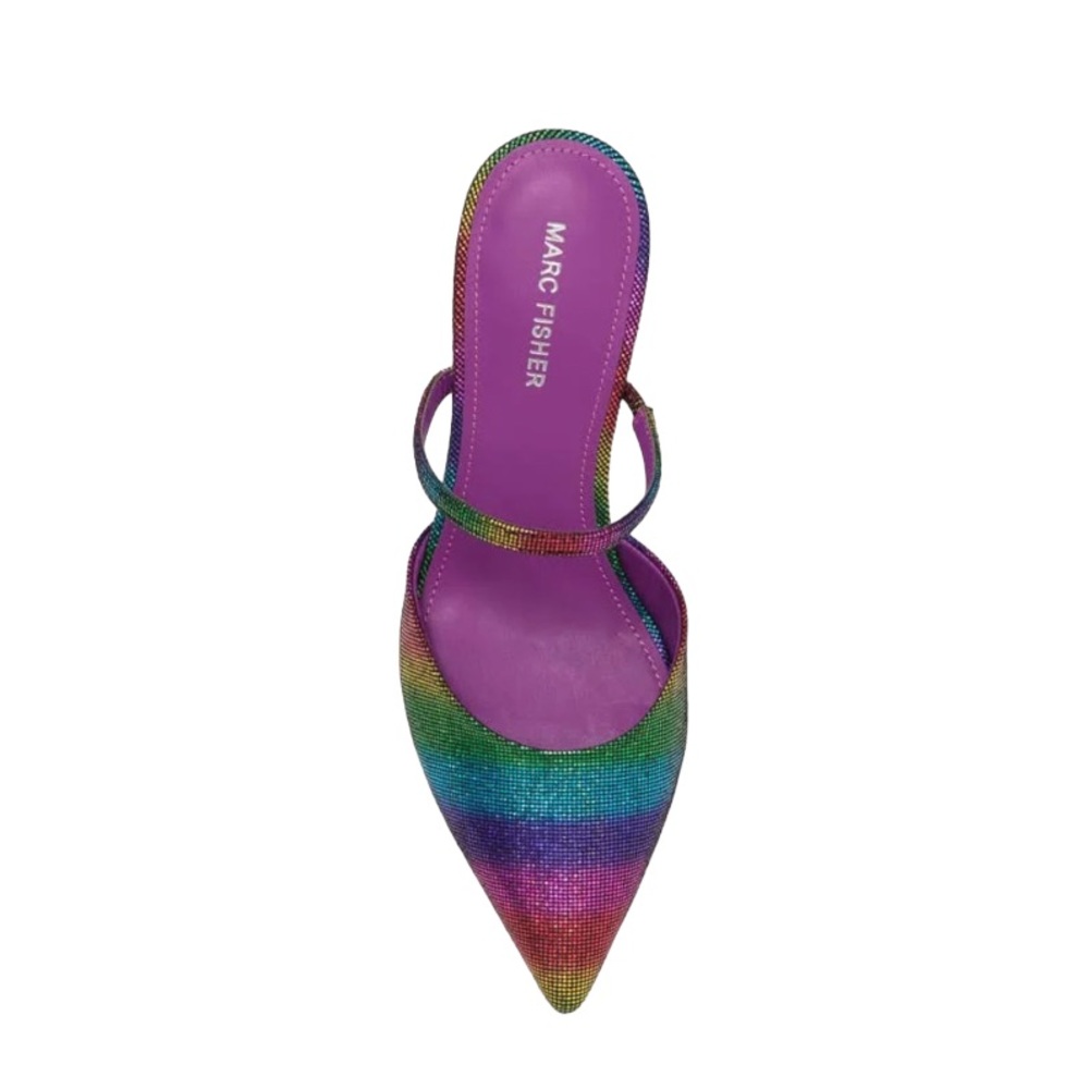 Marc Fisher Hadais 2 Rainbow Shimmer Pumps - Picture 5 of 9